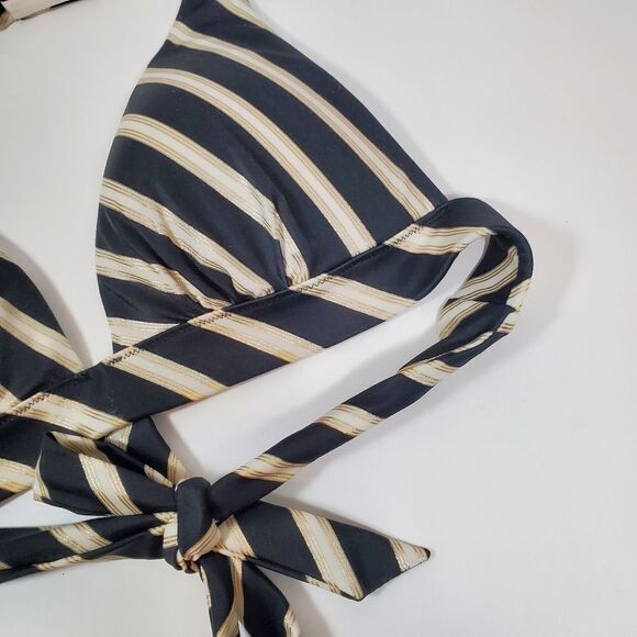 Nwot Victoria's Secret stripe bikini top - Picture 4 of 13